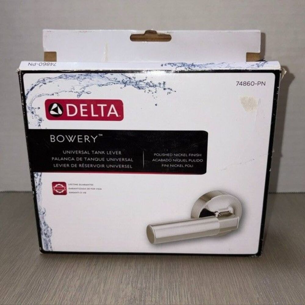 Delta 74860-PN Bowery Universal Tank Lever Brilliance Polished Nickel